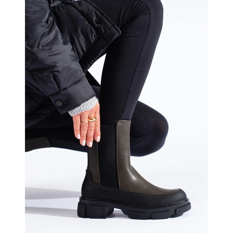 SHELOVET Visoke gležnjače B20 crno 2