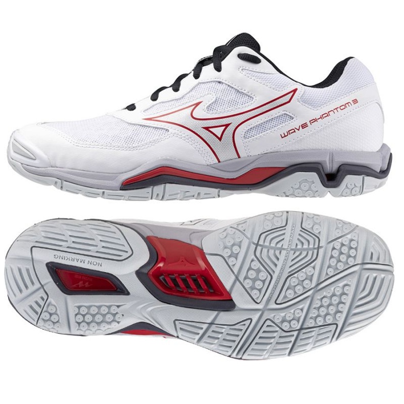 Mizuno Wave Phantom 3 X1GA226096 cipele bijela 1