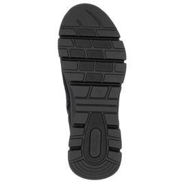 Vodootporne ženske čizme, crne Rieker 48034-00 crno 1