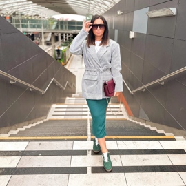 Olivier Ženske kožne cipele, tenisice Style 1259, zelene boje zelena 1