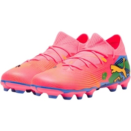 Puma Future 7 Match Njr FG/AG 107841 01 tenisice za nogomet ružičasta 3