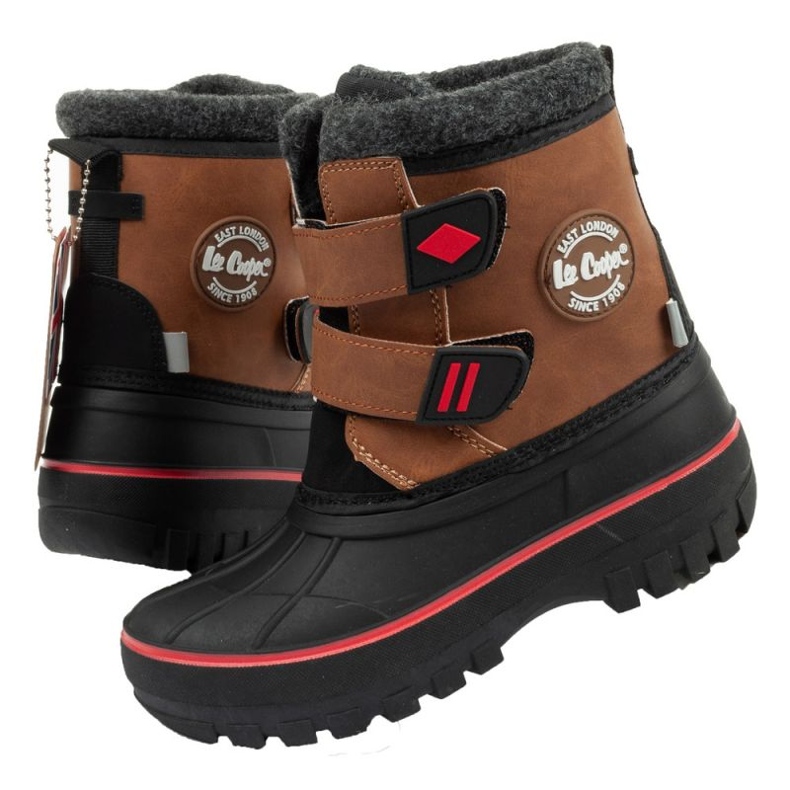Lee Cooper LCJ-24-44-2864K čizme za snijeg smeđa 1