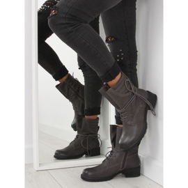 Sive čizme sive 9560 Grey siva 1