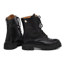 Ženske crne kožne torbe Butdam WOR1 crna 1