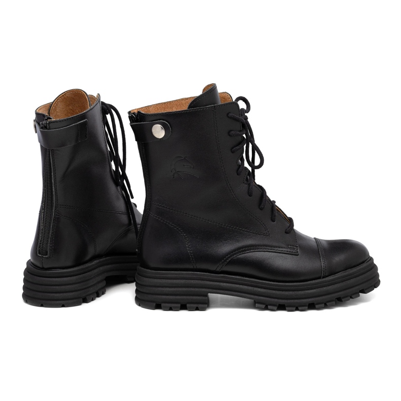 Ženske crne kožne torbe Butdam WOR1 crna 1