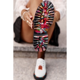 Ženske kožne cipele na vezanje Artiker 55C0500 Bijele bijela 2