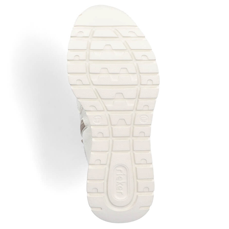 Ženske izolirane sportske čizme, bijele, Rieker M6010-80 bijela 2