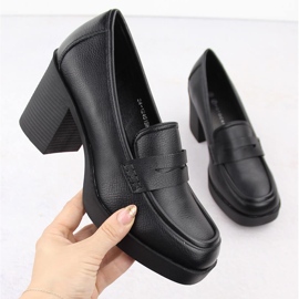 Ženske cipele na visoku petu, crne Potocki 12451 crna 1