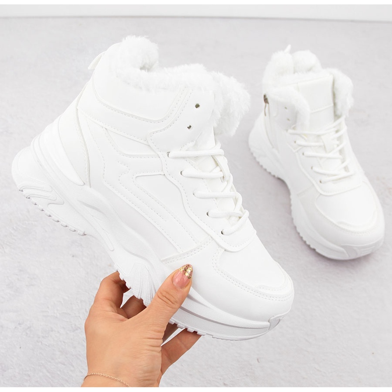 Ženske izolirane gležnjače, bijele, Vinceza 34684 bijela 1