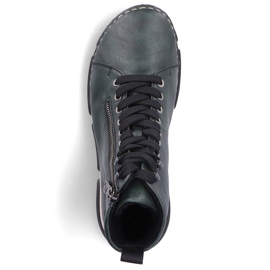 Udobne zelene ženske gležnjače Rieker 45920-54 zelena 1