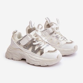 Dječje tenisice sa štrasom, bijele Rianalla bijela 1