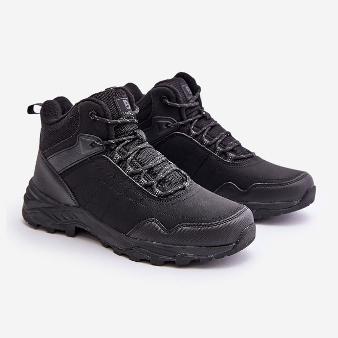 McBraun izolirane lagane muške cipele za planinarenje crne crna 1