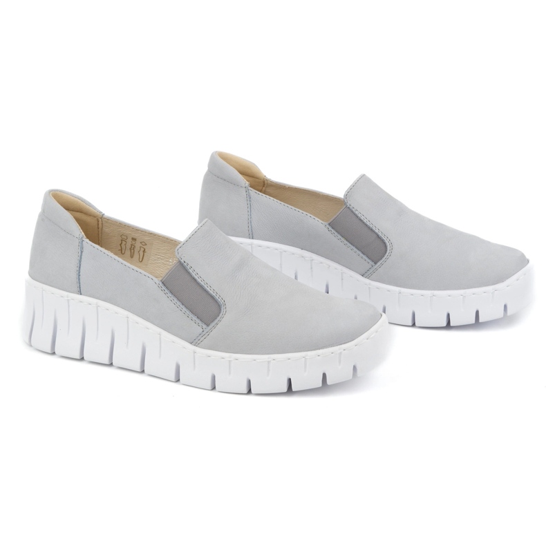 WASAK Ženske kožne klizne cipele 0721w plava 2