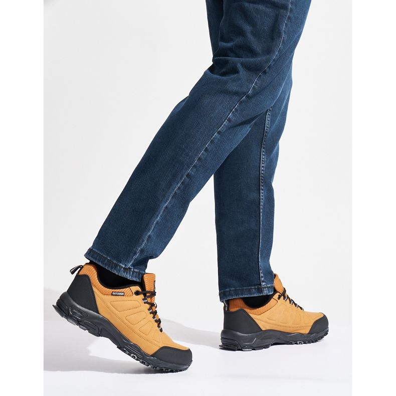 Crne muške cipele za planinarenje Dk crna 2