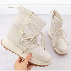 Ženske čizme za snijeg, bež Potocki 16321 1