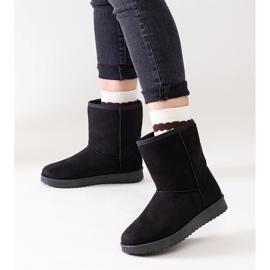 Crne izolirane klasične Libero čizme za snijeg crno 1