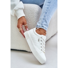 Ženske izolirane tenisice s platformom Big Star OO274A464 Bijele bijela 2