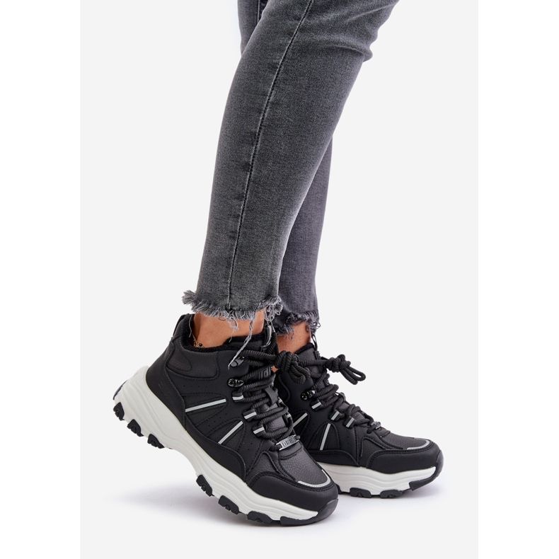 Big Star ženske izolirane tenisice OO274A160 crne crna 1