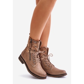 Ženske radničke čizme Tamno bež Perfecto 1