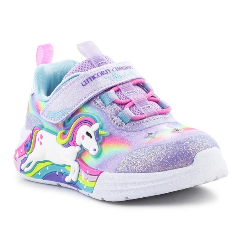 Skechers S-Lights Girl's Unicorn Chaser cipele 302298N-LVMT ljubičasta 1