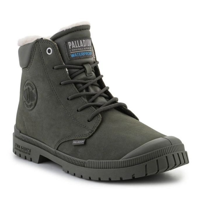 Palladium SP20 Cuff Leather Waterproof Wl U 79067-325-M Olive Noćne cipele zelena 1