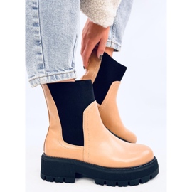 Chelsea čizme s visokim gornjim dijelom Cillo Camel smeđa 1