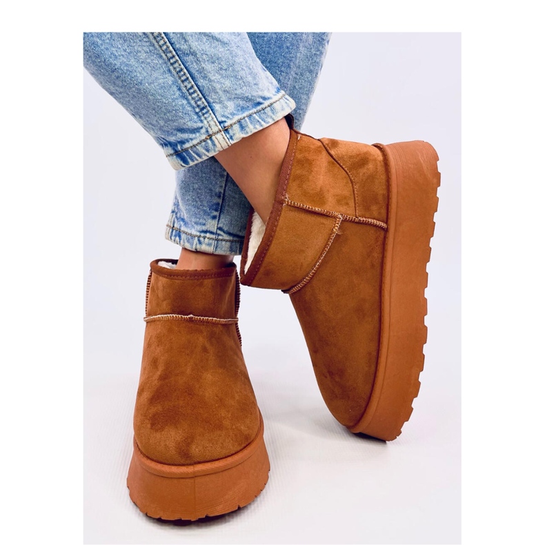 Rodmans Camel - Inello kratke cipele s platformom smeđa 1