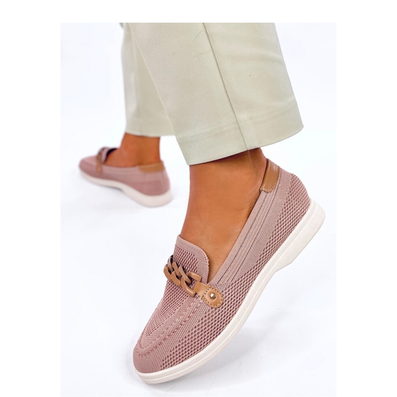 Lucena Pink ažur mokasine - Inello ružičasta 1