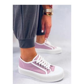 Dors Purple ženske tenisice s platformom - Inello ljubičasta 1