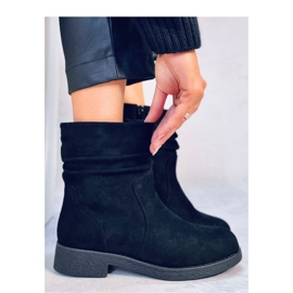 Bracy Crne gležnjače s volanima - Inello crna 1