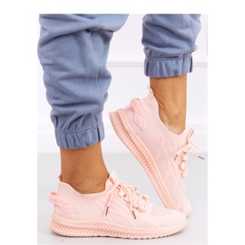 Ružičaste sportske cipele s čarapama ružičasta 2