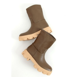 Zelene gležnjače ravnog kroja zelena 1