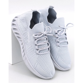 Sive sportske cipele s čarapama siva 1