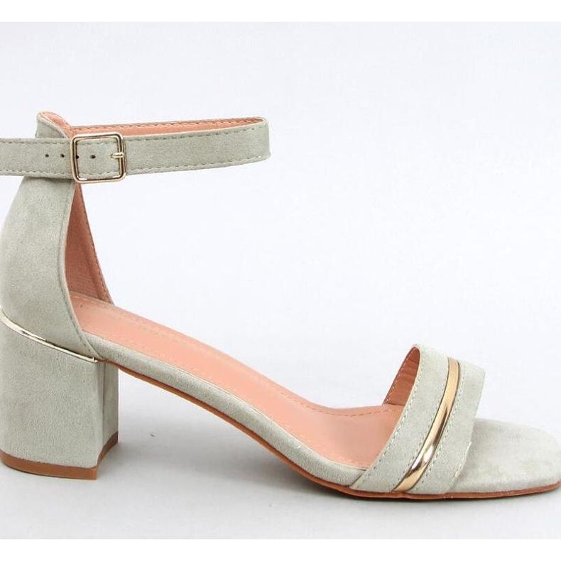 Zelene sandale na nisku petu zelena 1