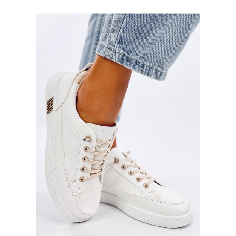 Bež ženske tenisice bijela 1