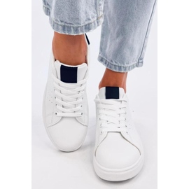 BIJELO/CRNE ženske tenisice bijela 1