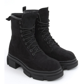 Dazy crne torbe od brušene kože - Inello crna 1