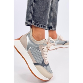 Sive ženske sportske cipele siva 1