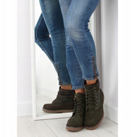 Zelene ženske traperice HQ896 Green zelena 1