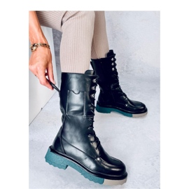 Čizme s potplatom u boji crna 2