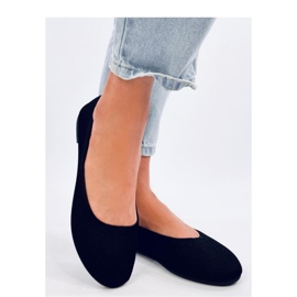 Cavaday Black sock balerinke - Inello crno 2