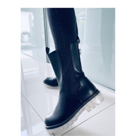 Visoke Chelsea čizme Crne crno 1