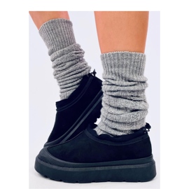 Ženske kratke čizme za snijeg Crne crna 1