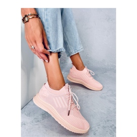 Ženske sportske cipele čarape ružičasta 1