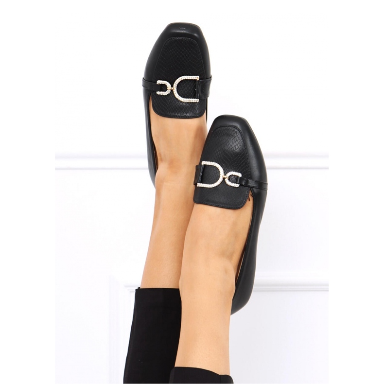 Serena Crne ženske mokasine - Inello crna 1