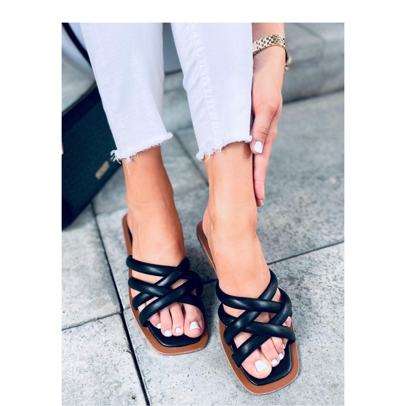 Ženske crne papuče crna 1