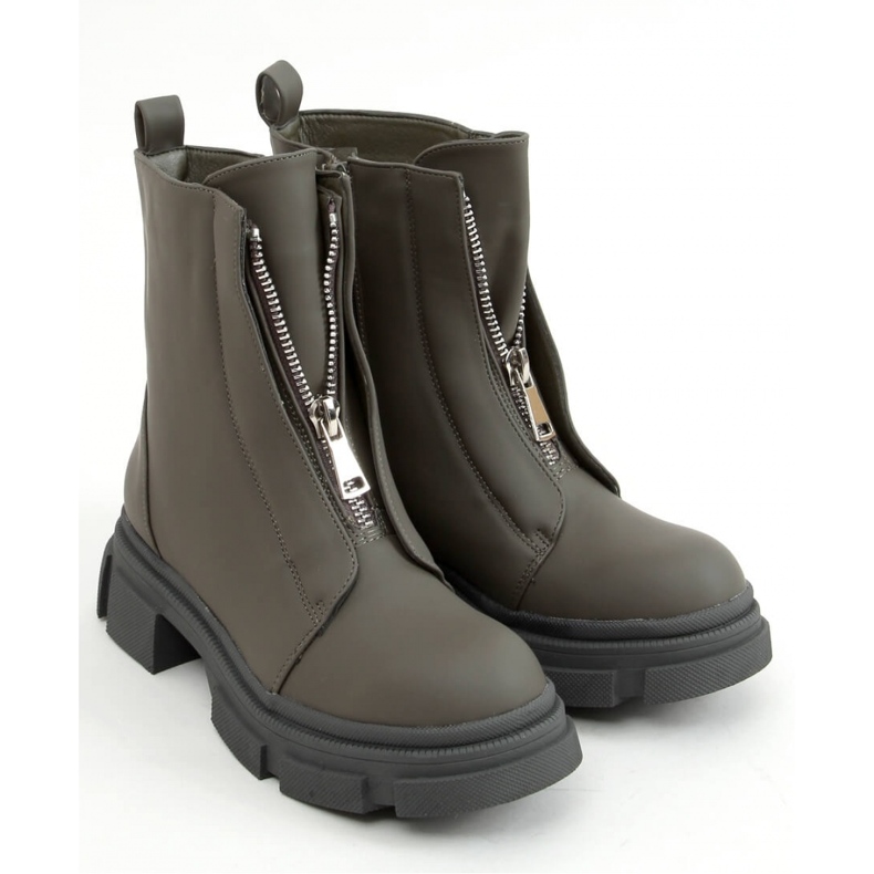 Vojne radničke čizme Kobra Army Green - Inello zelena 1