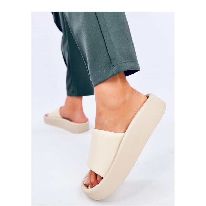 Mekane ženske sandale Fontes Beige - Inello bež 1