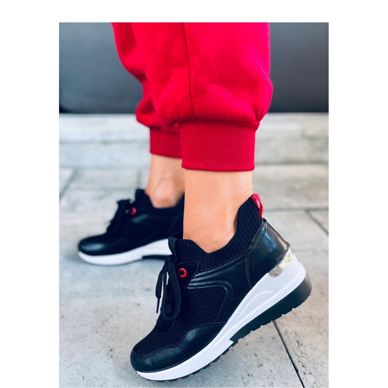 Fenix ​​​​Crne wedge tenisice - Inello crna 2