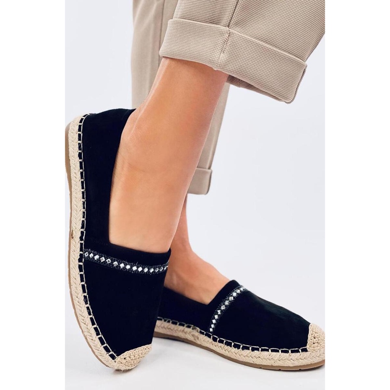 Ženske espadrile Etance Black - Inello crno 1